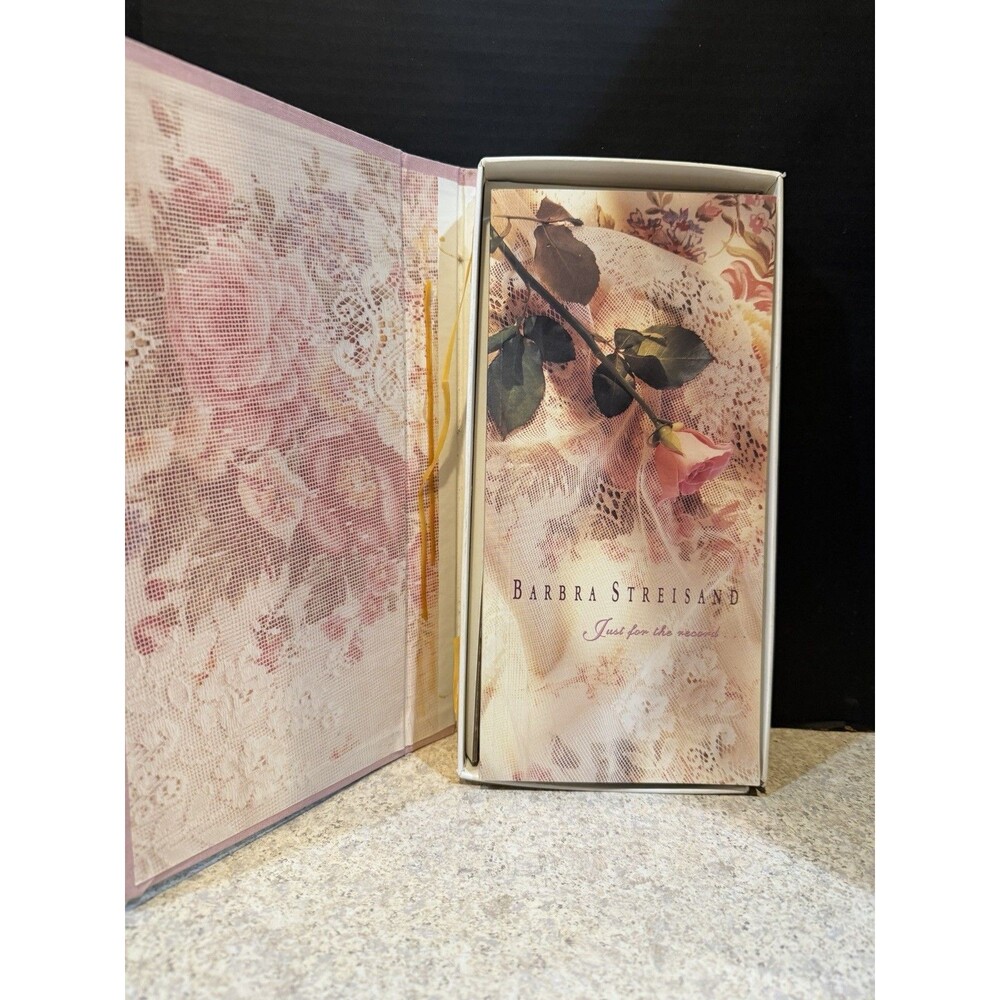 BARBRA STREISAND: Just for the Record 4-Cassette Collector's Box Set + Book